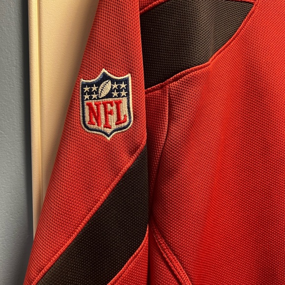 Reebok Onfield Arizona Cardinals Red Hoodie. Size XXL - Picture 4 of 6